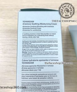 Thông tin Yehwadam Artemisia Soothing Moisturizing Cream 50ml