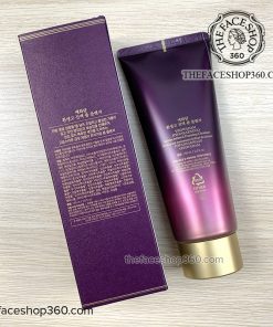 Mặt sau Sữa rửa mặt trẻ hóa da Yehwadam Hwansaenggo Serum Infused Foaming Cleanser The Face Shop (150ml)