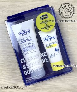 Set sữa rửa mặt và kem chống nắng Dr. Belmeur Cleansing & Sun Care Duo Kit