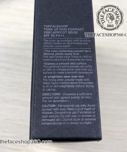 Thông tin Phấn phủ nâng tone Tone Up Skin Compact fmgt The Face Shop (10g)