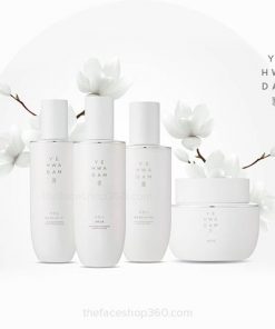 Bộ dưỡng trắng sáng da Yehwadam Jeju Magnolia Pure Brightening The Face Shop (4 sản phẩm)