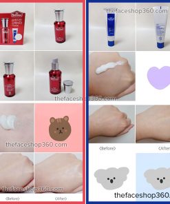 Review Set tinh chất và kem dưỡng Dr. Belmeur Red Pro-Retinol Serum Duo Set The Face Shop