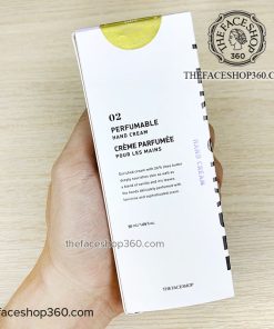 02: Perfumable Hand Cream Vanilla & Iris – Vani Iris ngọt ngào