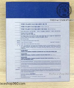 Mặt sau Set Sữa rửa mặt Trị mụn Dạng bọt Dr. Belmeur Amino Clear Bubble Foaming Cleanser (1+1)