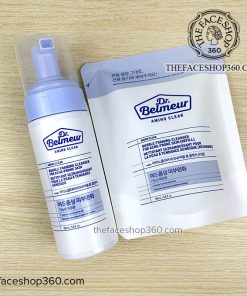 Mặt trước Set Sữa rửa mặt Trị mụn Dạng bọt Dr. Belmeur Amino Clear Bubble Foaming Cleanser (1+1)