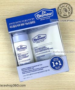 Mặt trước Set Sữa rửa mặt Trị mụn Dạng bọt Dr. Belmeur Amino Clear Bubble Foaming Cleanser (1+1)