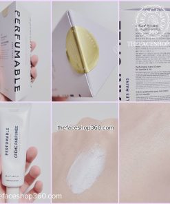 Khách review Kem dưỡng da tay hương nước hoa Perfumable Hand Cream The Face Shop