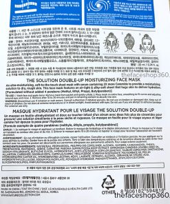 Thông tin Mặt nạ cấp ẩm dịu da The Solution Double Up Moisturizing Care Face Mask The Face Shop