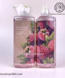 Gel tắm Mâm xôi chống lão hóa Raspberry Body Wash The Face Shop (300ml)