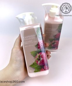 Sữa dưỡng thể Mâm xôi chống lão hóa Raspberry Body Lotion The Face Shop (300ml)