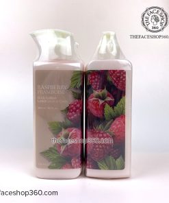 Sữa dưỡng thể Mâm xôi chống lão hóa Raspberry Body Lotion The Face Shop (300ml)
