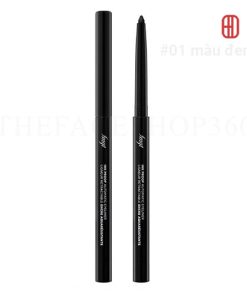 Tone 01 Đen Chì Kẻ viền mí siêu lâu trôi Ink Proof Automatic Eye Liner fmgt