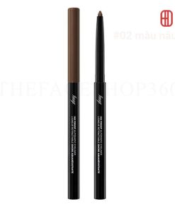 Tone 02 Nâu Chì Kẻ viền mí siêu lâu trôi Ink Proof Automatic Eye Liner fmgt
