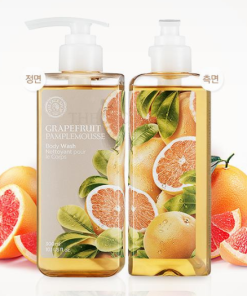 Gel tắm Bưởi Hồng trắng mịn da Grapefruit Body Wash The Face Shop (300ml)