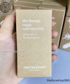Hộp Sáp chống nắng ngừa lão hóa The Therapy Vegan Sunscreen Stick SPF 50+ PA++++