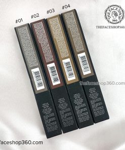 Mặt sau Chì kẻ mày 2 đầu siêu mảnh Brow Master Slim Pencil fmgt The Face Shop