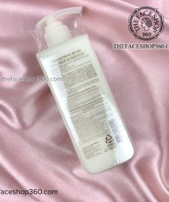 Mặt sau Sữa dưỡng thể Bơ và Vitamin E Avocado Body Lotion The Face Shop (300ml)