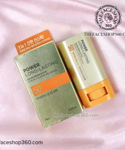 Mặt trước Sáp chống nắng lâu trôi Power Long-Lasting Sunscreen Stick SPF50+ PA++++ The Face Shop