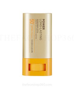 Sáp chống nắng lâu trôi Power Long-Lasting Sunscreen Stick SPF50+ PA++++ The Face Shop
