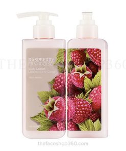 Sữa dưỡng thể Mâm xôi chống lão hóa Raspberry Body Lotion The Face Shop