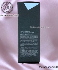 Thông tin Phấn phủ nén trong suốt kiềm dầu Oil Control Water Blotting Compact fmgt The Face Shop