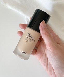 Ảnh thực kem nền lâu trôi hiệu ứng căng bóng da Ink Lasting Foundation Glow fmgt The Face Shop (30ml)