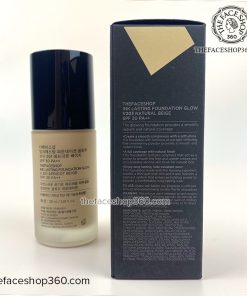 Thông tin kem nền lâu trôi hiệu ứng căng bóng da Ink Lasting Foundation Glow fmgt The Face Shop (30ml)