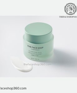 Chất kem Kem dưỡng Tràm Trà ngừa mụn se lỗ chân lông Tea Tree Pore Cream The Face Shop (50ml)