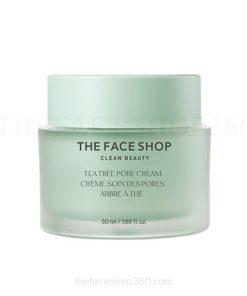 Kem dưỡng Tràm Trà ngừa mụn se lỗ chân lông Tea Tree Pore Cream The Face Shop (50ml)