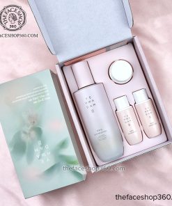 Mở hộp Set tinh chất sáng hồng da ngừa lão hóa Yehwadam Plum Flower Revitalizing Serum Special Set 4sp