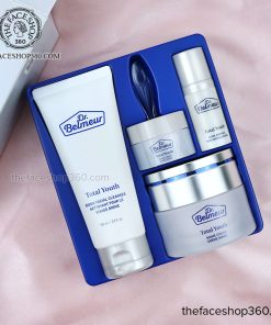 Bộ dưỡng trắng và trẻ hóa da toàn diện Dr. Belmeur Total Youth Biome Cream Special Set The Face Shop (4 sản phẩm)