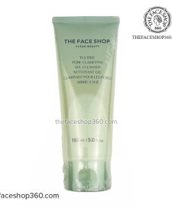 Sữa rửa mặt Tràm Trà Tea Tree Pore Clarifying Gel Cleanser The Face Shop 150ml