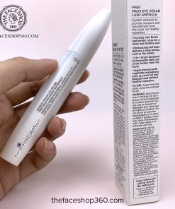 Thông tin Tinh chất dưỡng mi Maxx Eye Vegan Lash Ampoule fmgt The Face Shop