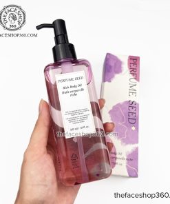 Dầu dưỡng thể cấp ẩm sâu Perfume Seed Rich Body Oil The Face Shop 225ml