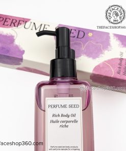 Dầu dưỡng thể cấp ẩm sâu Perfume Seed Rich Body Oil The Face Shop 225ml