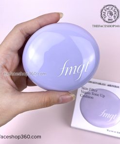 Phấn nước thuần chay nâng tone mịn da Skin Filter Vegan Tone Up Cushion fgmt The Face Shop 12g