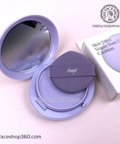 Phấn nước thuần chay nâng tone mịn da Skin Filter Vegan Tone Up Cushion fgmt The Face Shop 12g