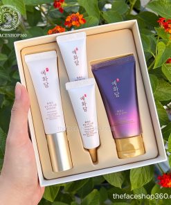 Set tinh chất dưỡng trắng đặc trị thâm nám Yehwadam Hwansaenggo Snow Glow Dark Spot Correcting Treatment Speacial Set