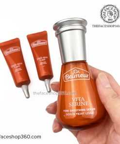 Set Tinh chất dưỡng trắng sáng Dr. Belmeur Vita Serine Tone Smoothing Serum Set