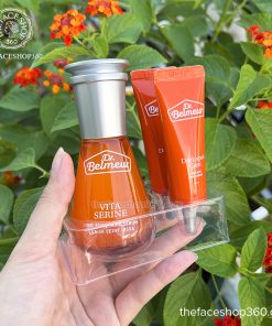 Set Tinh chất dưỡng trắng sáng Dr. Belmeur Vita Serine Tone Smoothing Serum Set
