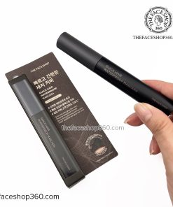 Màu 1 Mascara che phủ tóc bạc chống nước lâu trôi Quick Hair Waterproof Mascara The Face Shop