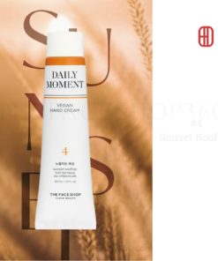 Mùi 4 Kem dưỡng da tay hàng ngày hương nước hoa thuần chay Daily Moment Vegan Hand Cream The Face Shop 30ml