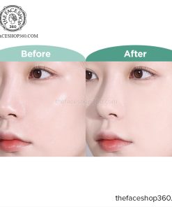 Review Phấn phủ nén kiềm dầu Oil Clear Skin Cover Compact The Face Shop