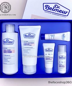 Bộ dưỡng phục hồi da nhạy cảm Dr. Belmeur Daily Repair Skincare Set (5SP) The Face Shop