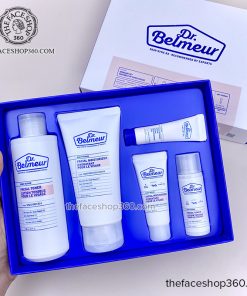 Bộ dưỡng phục hồi da nhạy cảm Dr. Belmeur Daily Repair Skincare Set (5SP) The Face Shop