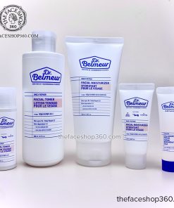 Bộ dưỡng phục hồi da nhạy cảm Dr. Belmeur Daily Repair Skincare Set (5SP) The Face Shop