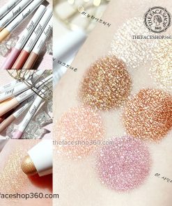 Review Bút nhũ trang điểm mắt Coloring Stick Eyeshadow fgmt The Face Shop