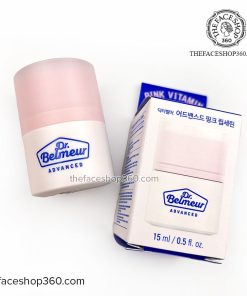 Dưỡng môi căng mọng hồng tự nhiên Dr. Belmeur Advanced Pink Lipcerin 15ml
