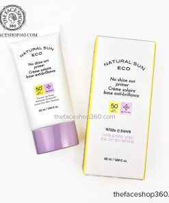 Kem chống nắng đa năng tích hợp kem lót nâng tone Natural Sun Eco No Shine Sun Primer SPF50+ PA+++ 50ml