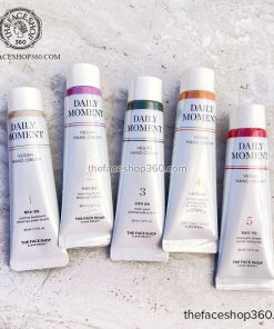 Kem dưỡng da tay hàng ngày hương nước hoa thuần chay Daily Moment Vegan Hand Cream The Face Shop 30ml